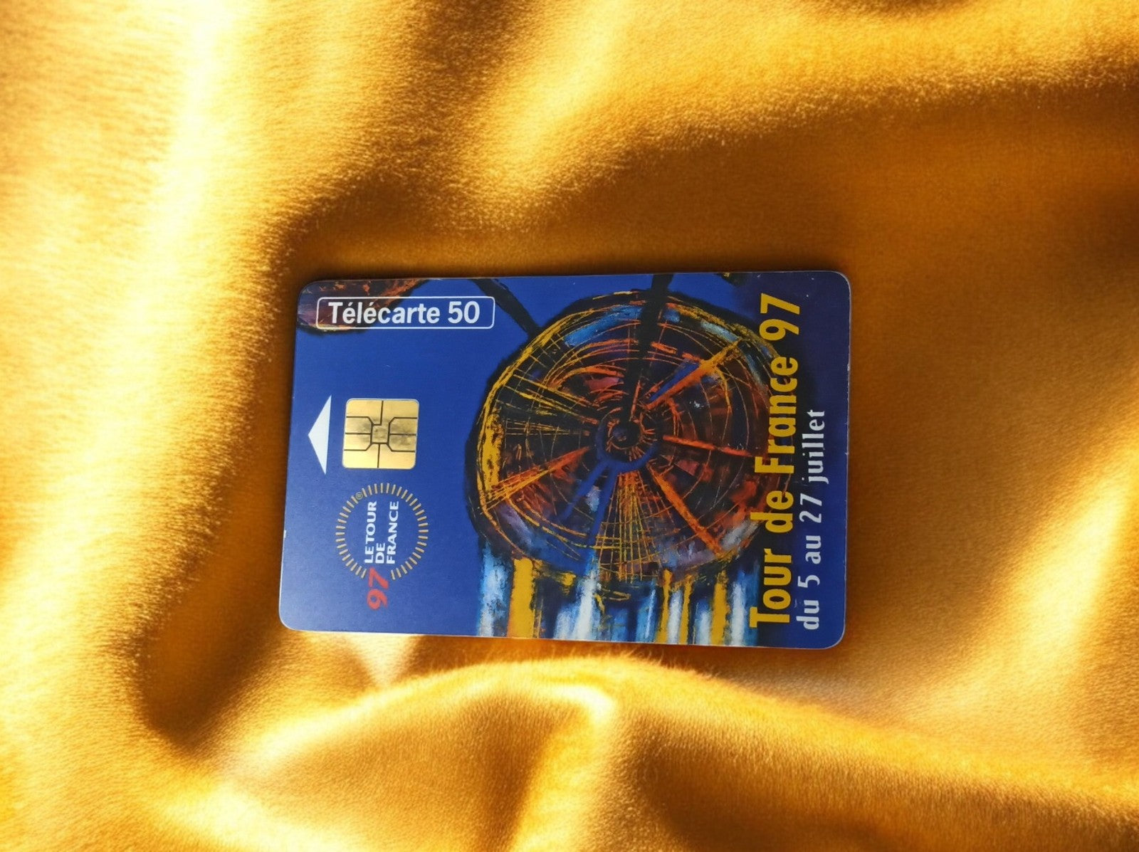 Carte téléphonique Tour de France 1997 – Télécarte 50 unités vintage