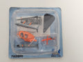 Hélicoptère ancien Fabbri 1:10, maquette vintage collection, rétro miniature rar
