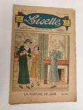 Ancien journal Lisette 1934 illustré, 16 pages, couverture couleur, vintage pres
