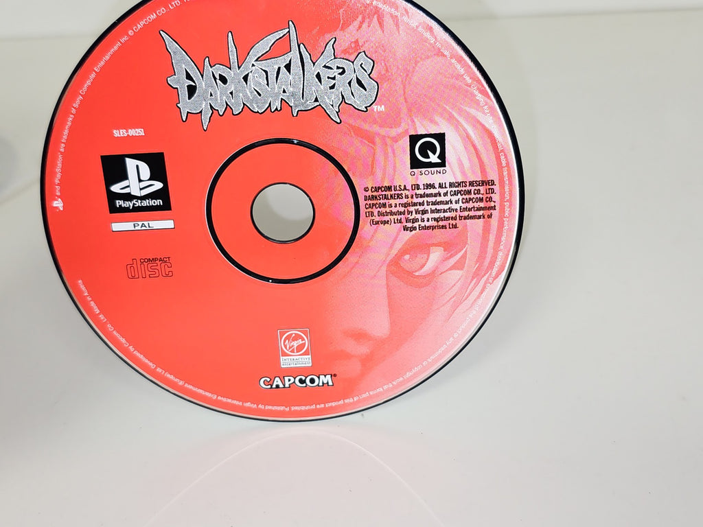 Jeu PS1 Darkstalkers CD seul original pour console Sony Playstation PAL