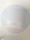 Vintage grand sticker publicitaire ancien rétro collection déco affiche rare