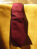 Cravate vintage Plaza Italie bordeaux à micro-motifs classique homme