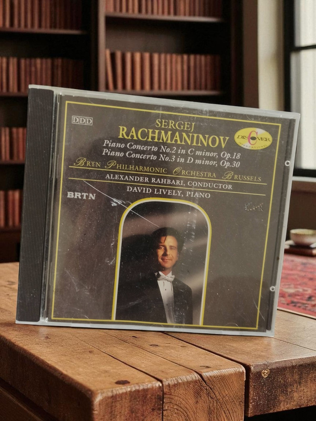 CD Rachmaninov Discover BRTN Piano Concerto ancien classique vintage
