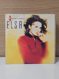 Vinyle 45 tours rétro Elsa ancien, disque vintage collection musique française