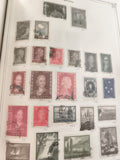 Timbres anciens Argentine oblitérés Eva Perón paysages lot philatélie vintage