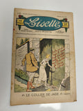Ancien journal Lisette 1935, 16 pages, Le Collier de Jade, vintage presse fillet