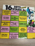 Vinyle 33T 16 Hits Stars Originaux Compilation artistes variés pochette colorée