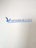 Vintage autocollant publicitaire ancien Messier Bugatti grand format collection
