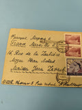 Ancienne enveloppe timbrée URSS oblitérée pour collection philatélie Marseille