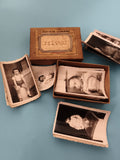 Photographies anciennes noir et blanc années 40-50 boîte Société Lumière