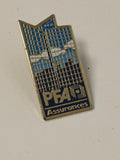 Pin's ancien PFA vintage rétro collection badge broche publicitaire années 80 90