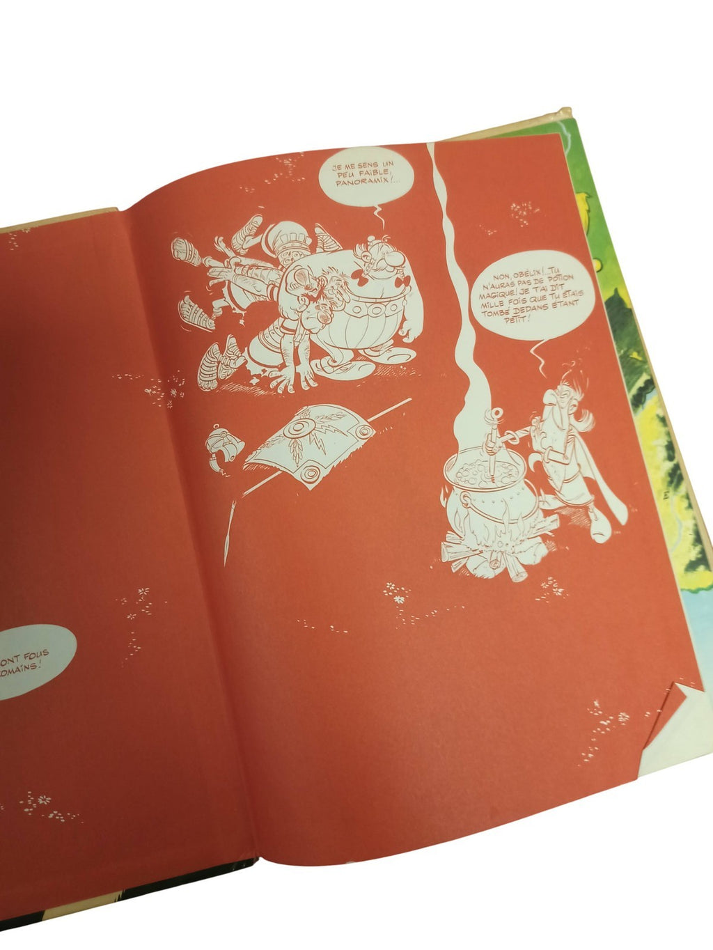 Bande dessinée Astérix Le Devin Dargaud vintage 1972 album ancien Goscinny Uderz