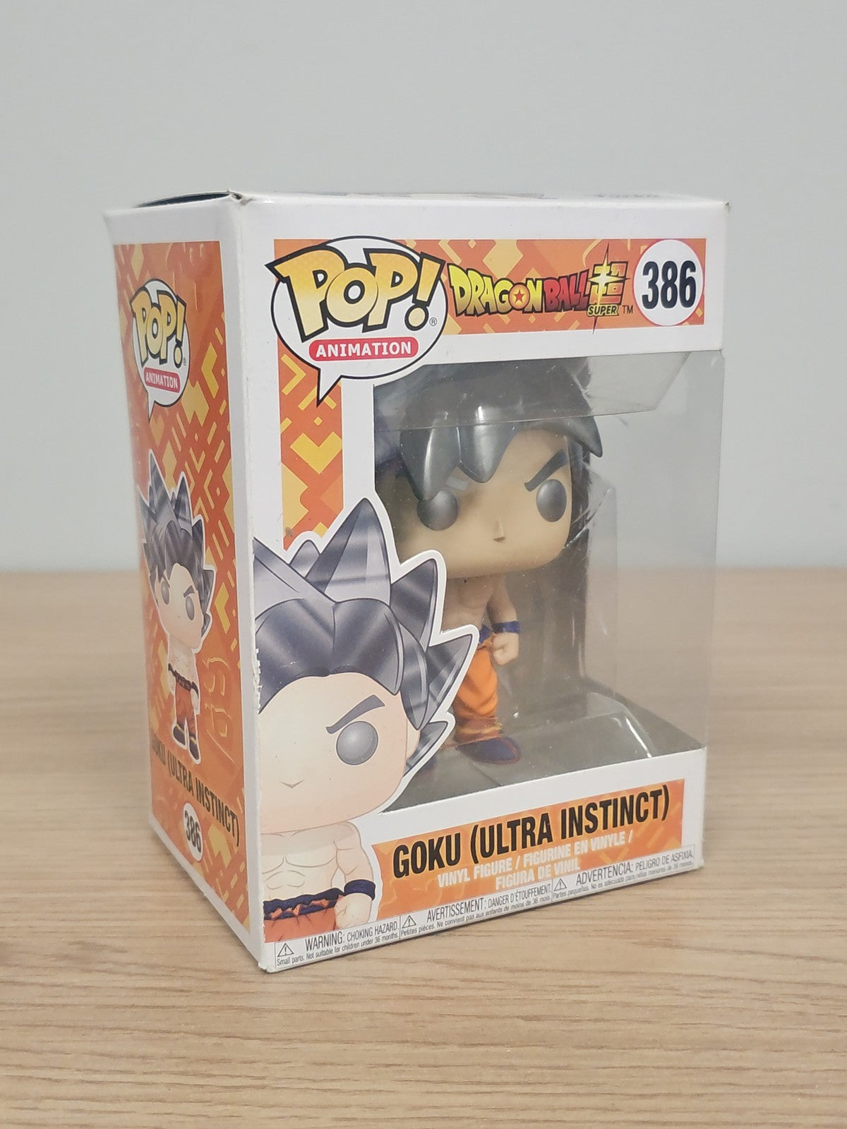 Funko Pop Animation Dragon Ball Super Goku figurine n°386 Funko état bon