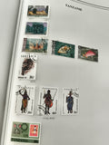 Timbres Tanzanie oblitérés thèmes faune, costumes africains, Makonde, 1990s