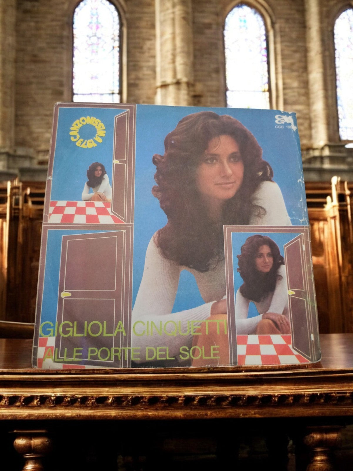 Vinyle 45 tours Gigliola Cinquetti Alle Porte Del Sole Italie vintage