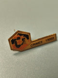 Vintage pin's Intermarché Crimee 13003 ancien badge publicitaire collection