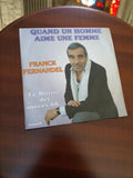 Vinyle 45 tours Franck Fernandel Tempesti – Quand un homme aime une femme, vinta