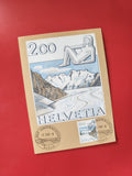 Carte postale Helvetia Suisse 200 Jungfraujoch oblitérée illustration montagne