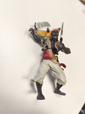 Figurines Papo mutant lion et corsaire, personnages articulés, jeu ou décoration