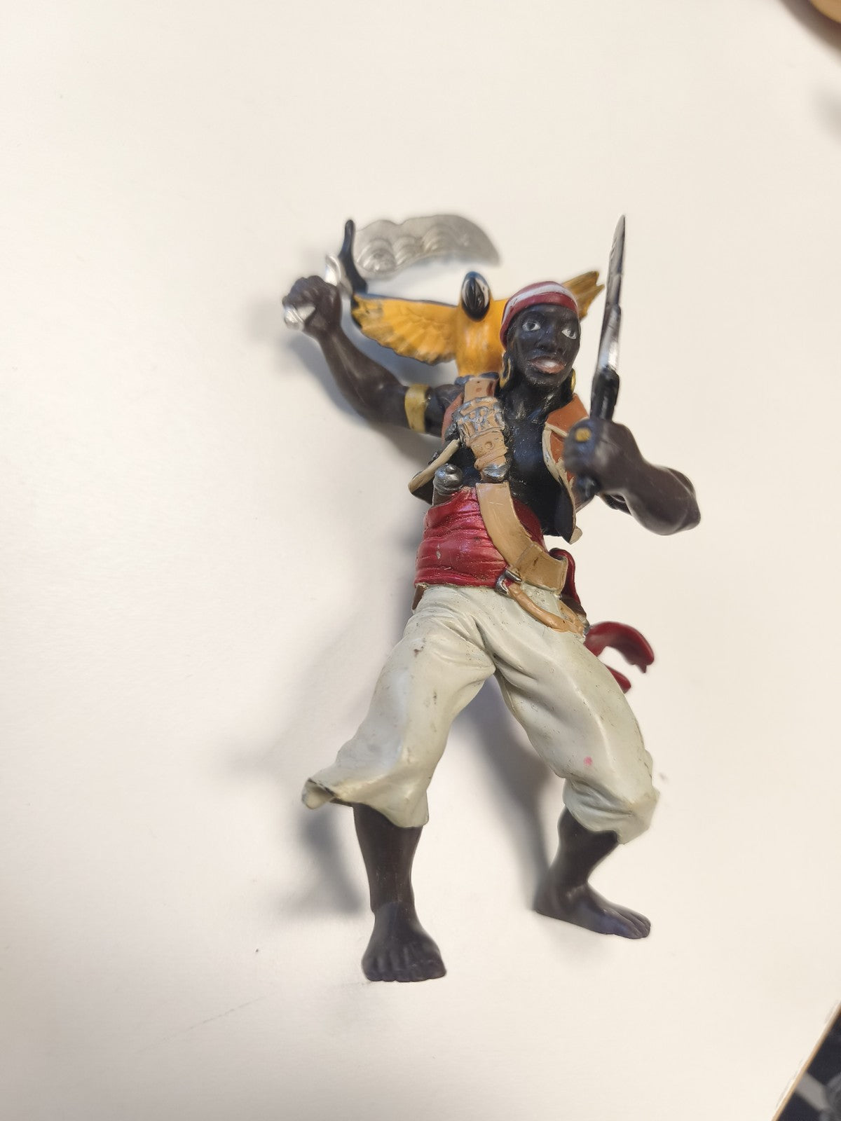 Figurines Papo mutant lion et corsaire, personnages articulés, jeu ou décoration