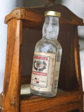 Miniature bouteille alcool Rossi Maraschino vintage rétro mignonette ancienne