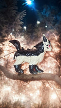Figurine Pokémon Grahyena PVC noir blanc 2005-2006 rare R/LW vintage