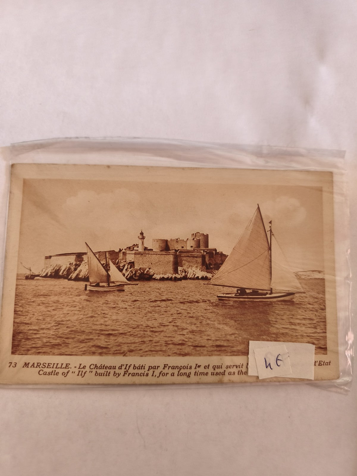 Carte postale ancienne vintage Marseille, collection rétro, vue authentique Fran