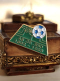 Pin's football AS.CE.BSD 1992-1993 vintage vert doré ballon émaillé rare