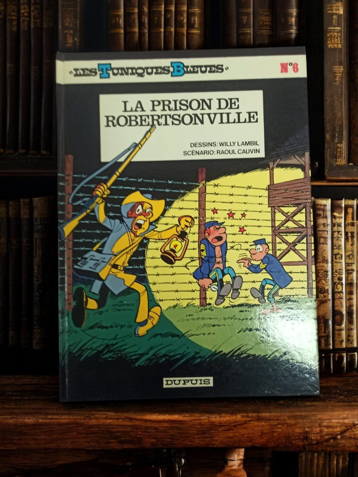 Bande dessinée vintage Les Tuniques Bleues n°6 La Prison de Robertsonville Dupui