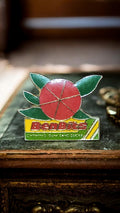 Pin's BenBits vintage rétro logo fruit, chewing gum, émaillé rare