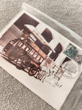 Carte postale ancienne timbrée omnibus Paris 1969 philatélie oblitération