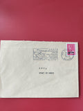 Enveloppe philatélie SREPN La Réunion 1973 cachet tortue timbre rouge