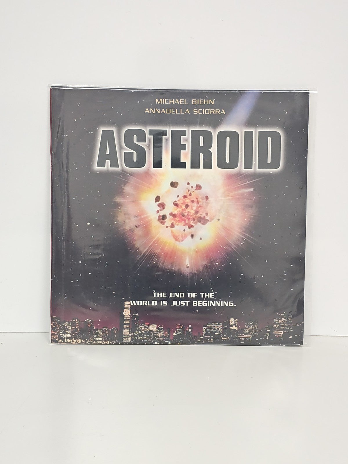 Laserdisc Asteroid film science-fiction format vidéo rétro support disque optiqu