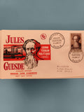FDC enveloppe Premier Jour Jules Guesde 1957 Paris Grand Tribun politique