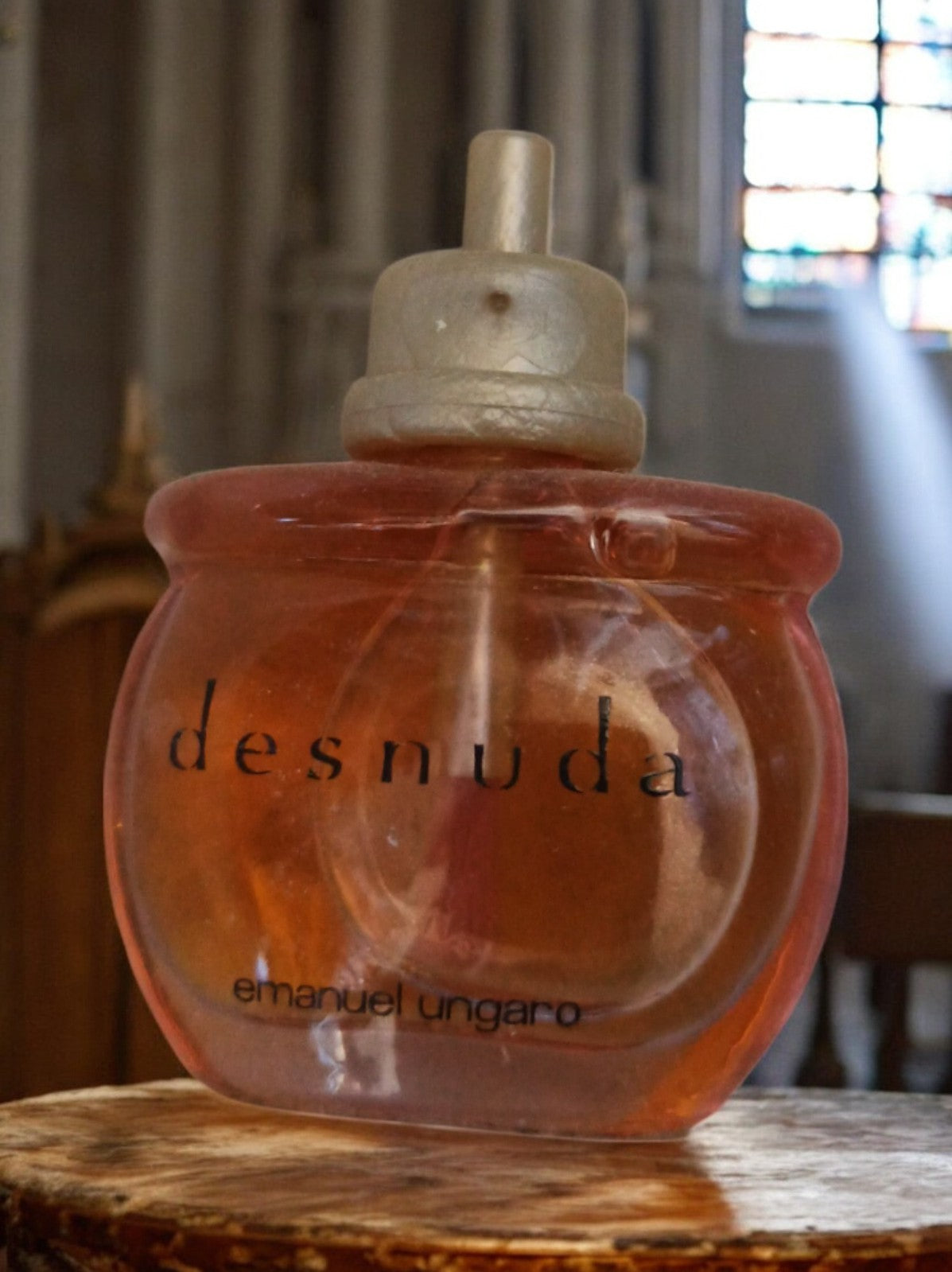 Miniature parfum vintage Desnuda Emanuel Ungaro flacon ancien collection