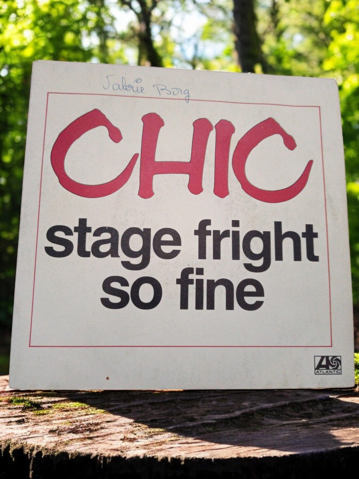 Vinyle 45T Chic Stage Fright So Fine Atlantic disco vintage années 70