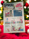 Magazine Spirou n°850 1954 vintage, Jerry Spring Jijé, BD hebdomadaire ancien