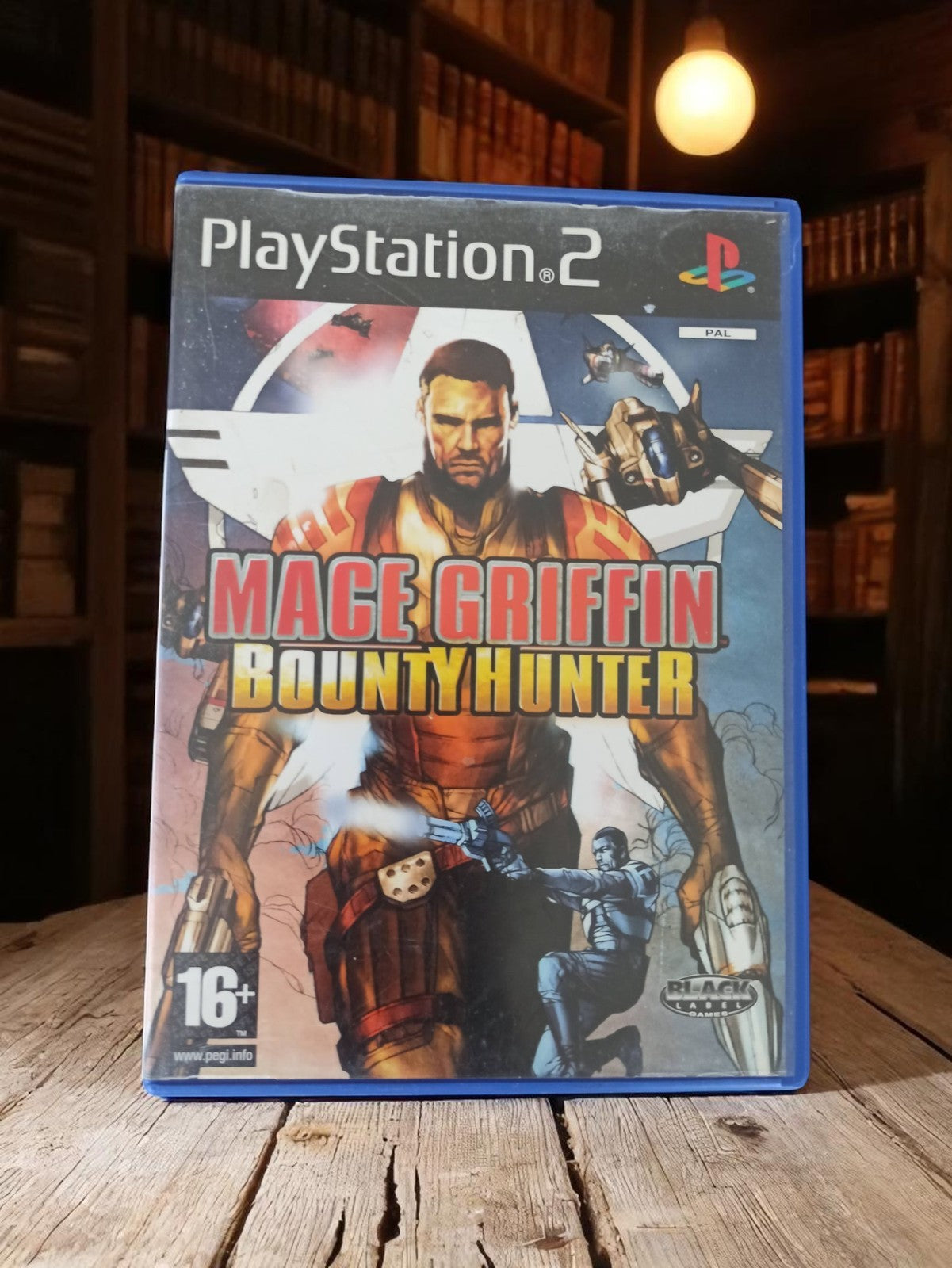 Jeu PS2 Mace Griffin Bounty Hunter PlayStation 2 vintage PAL, sans notice