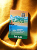 Carte téléphonique Tic Tac vintage 50 unités Fjords Scandinaves rare