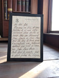 Lettre manuscrite 1918 sur papier à en-tête, correspondance intime guerre