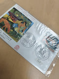 Enveloppe Premier Jour Gauguin 1968 Paris FDC philatélie timbre art