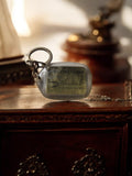 Vintage Schwab advertising keychain old retro 60s metal