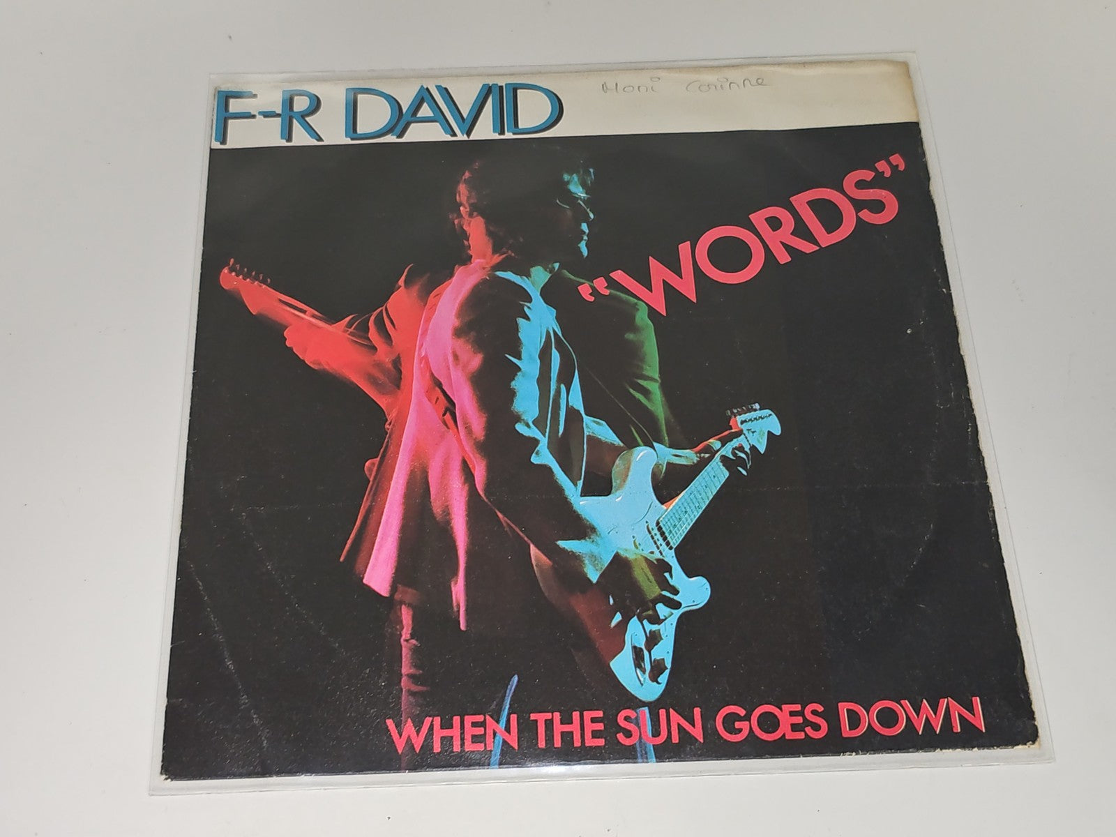 Vinyle 45 tours ancien F-R David rétro collection musique pop vintage occasion