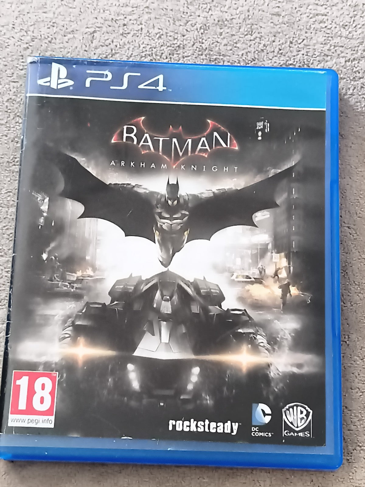 Jeu PS4 Batman Arkham Knight PlayStation 4, rocksteady, DC Comics