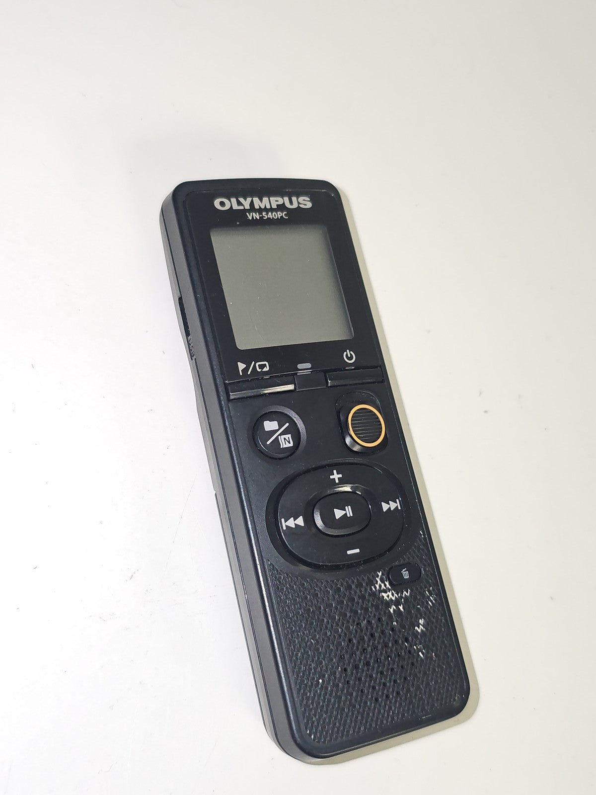 Dictaphone Olympus VN-541PC en panne, enregistreur vocal numérique non testé