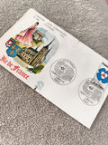 Lettre FDC Premier Jour 1978 Ile de France historique philatélie ancien