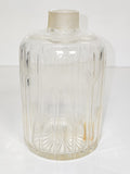 Grande bouteille de parfum rétro vide ancien flacon déco collection vintage