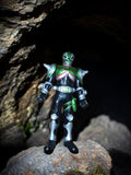 Figurine Kamen Rider Ryuki Bandai vert noir argentée Japon héros tokusatsu
