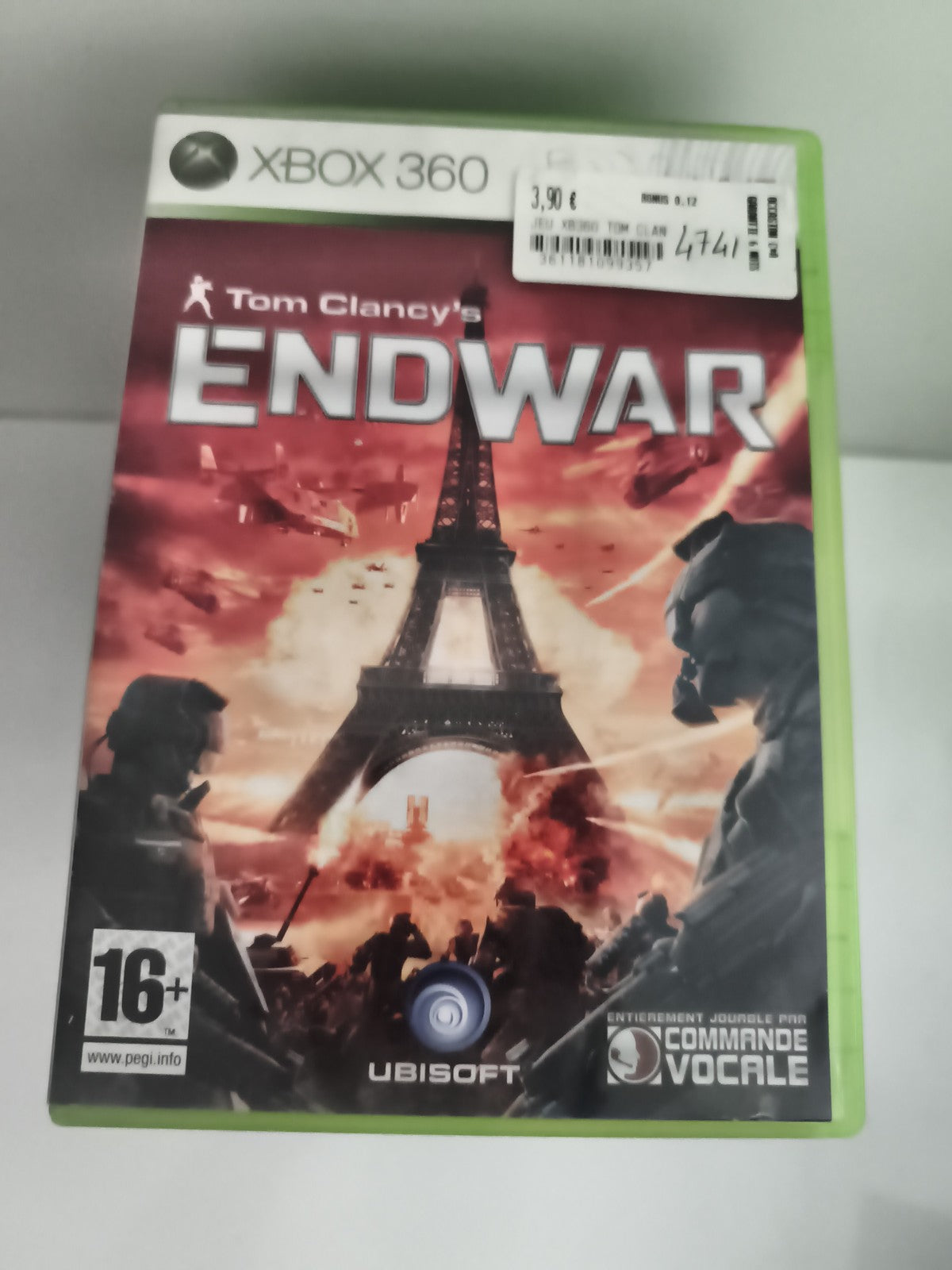Jeu Xbox 360 Tom Clancy's EndWar Ubisoft stratégie guerre