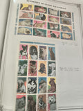 Timbres Guinée Équatoriale chats chiens animaux thématique oblitérés philatélie